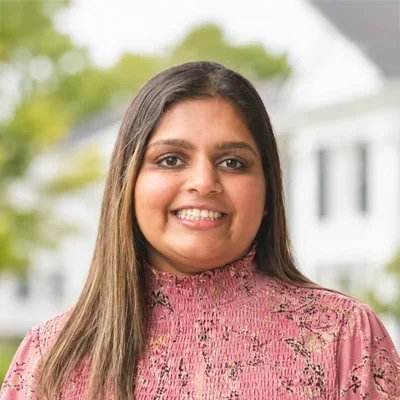 A professional headshot photo of Dr. Tina Patel